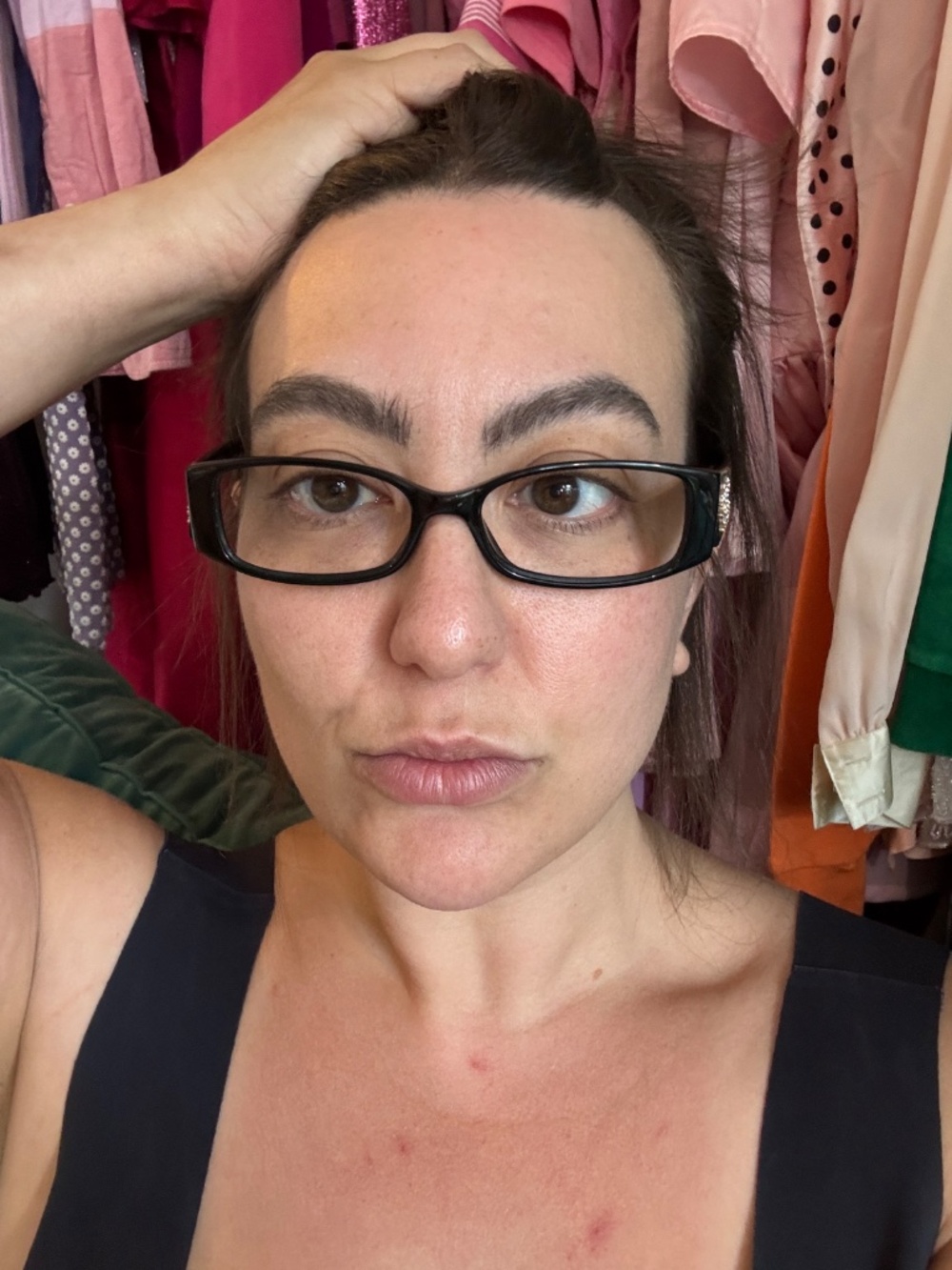 Vintage Y2K Roberto  cavalli black bayonetta  eyeglasses
